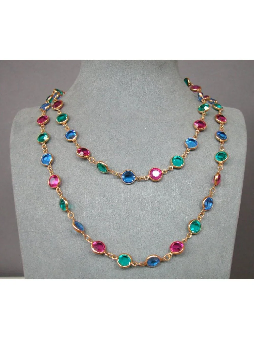 Swarovski Necklace & Bracelet 1980s-1990s